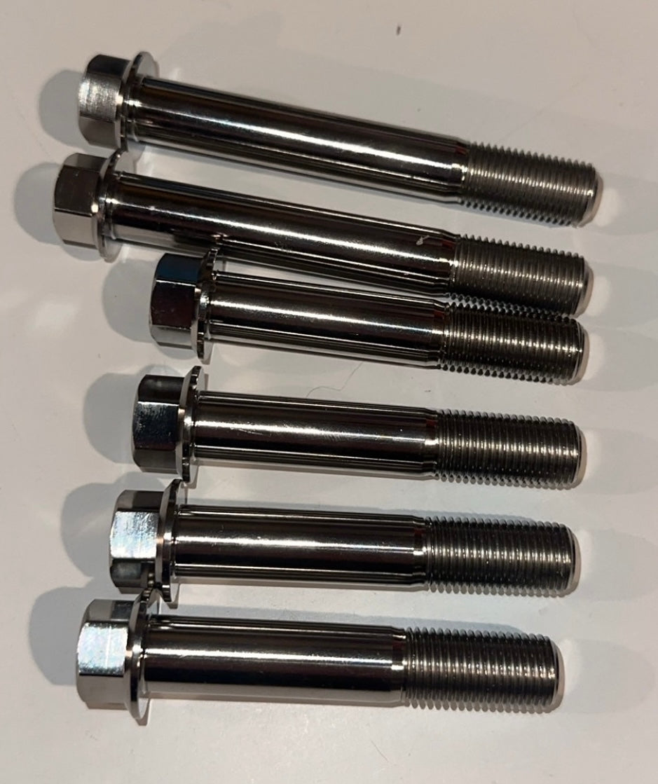 MRC Racing Components Honda/Acura K-Series Titanium Trans to Engine Bolt Kit Raw Finish MRC Racing Components