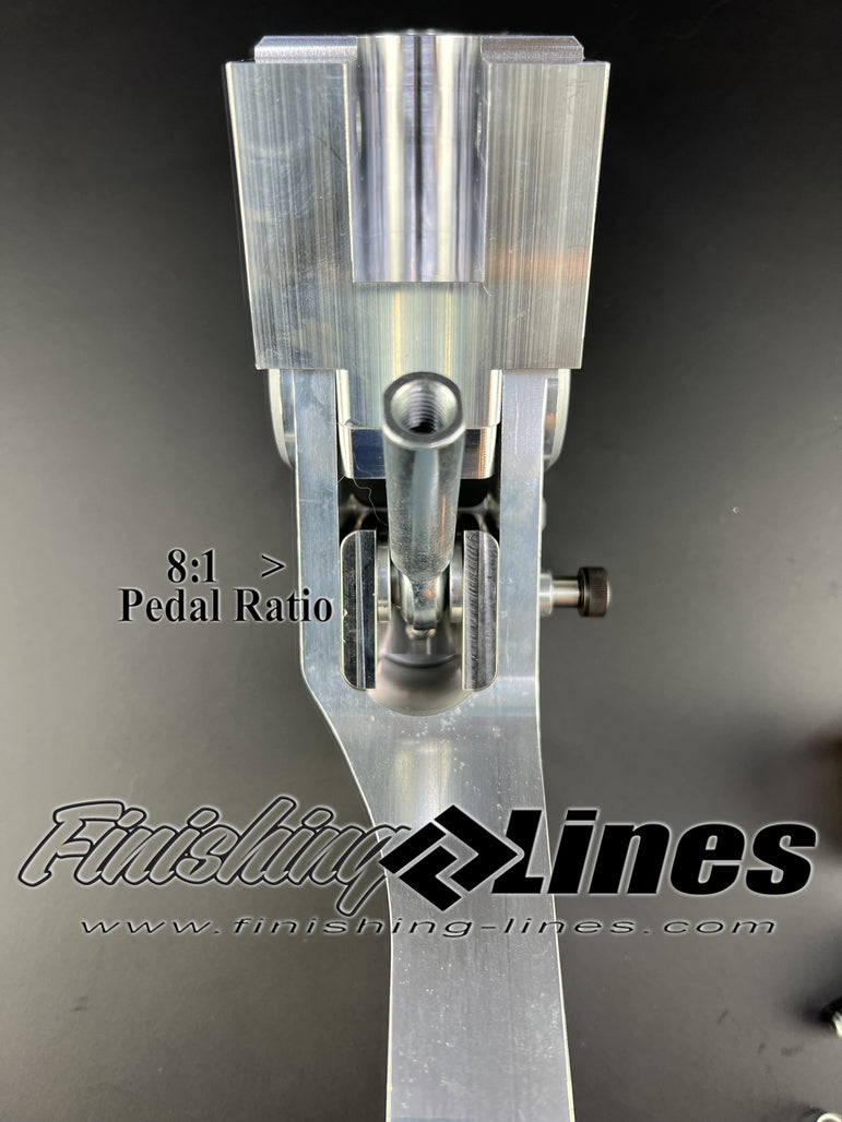 Finishing Lines EG Civic/DC Integra Billet Adjustable Brake Pedal - JSI Racing 