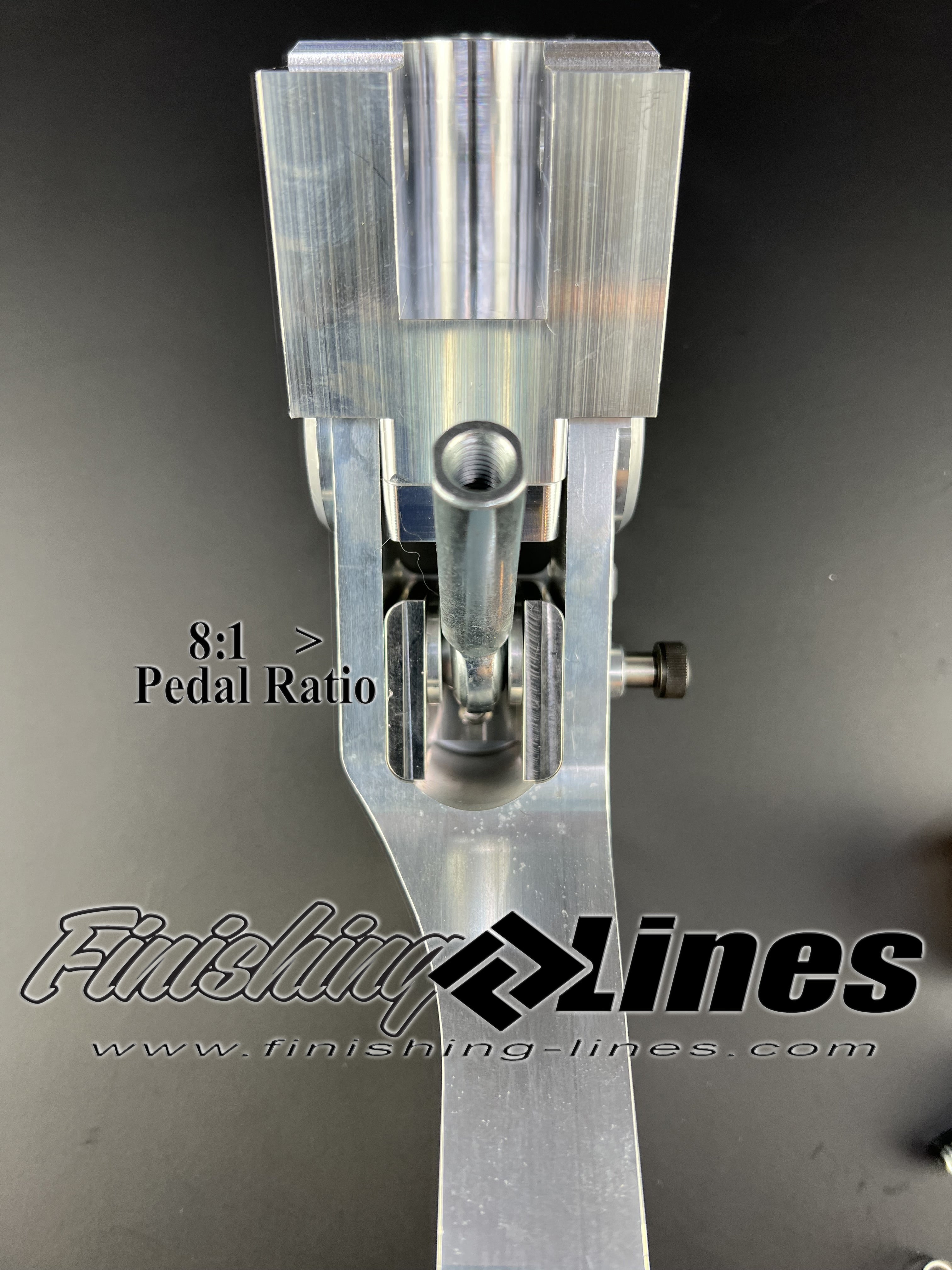 Finishing Lines Billet Adjustable Brake Pedal – EK Manual Brake - JSI Racing 