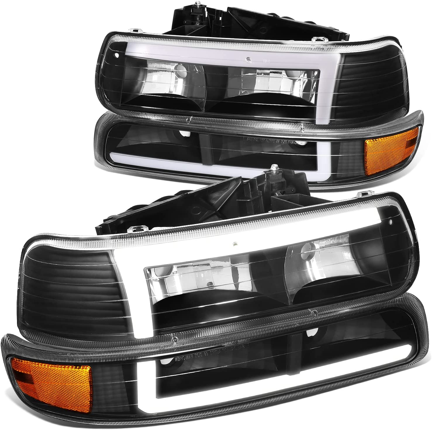Adn Motoring Hlohcs994psmab Driver And Passenger Side Headlight Assembly - JSI Racing 