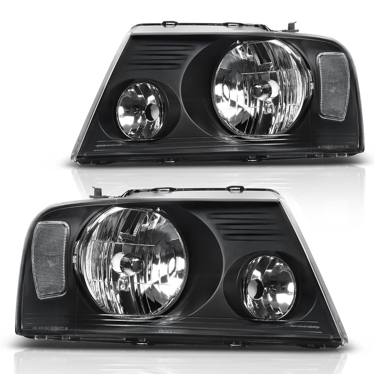 2004-2008 Ford F150 Reflector Headlights - JSI Racing 