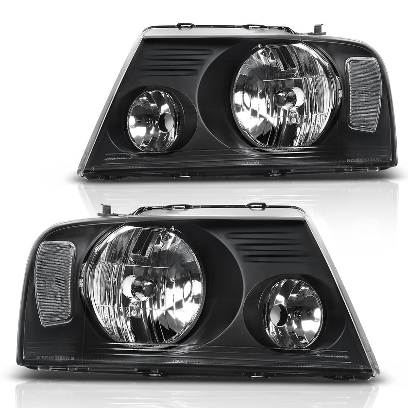 2004-2008 Ford F150 Reflector Headlights - JSI Racing 