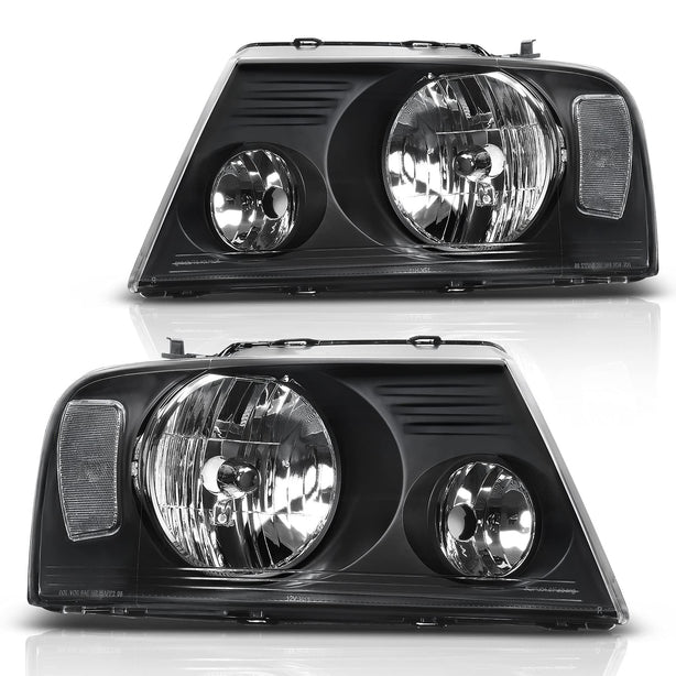 2004-2008 Ford F150 Reflector Headlights - JSI Racing 