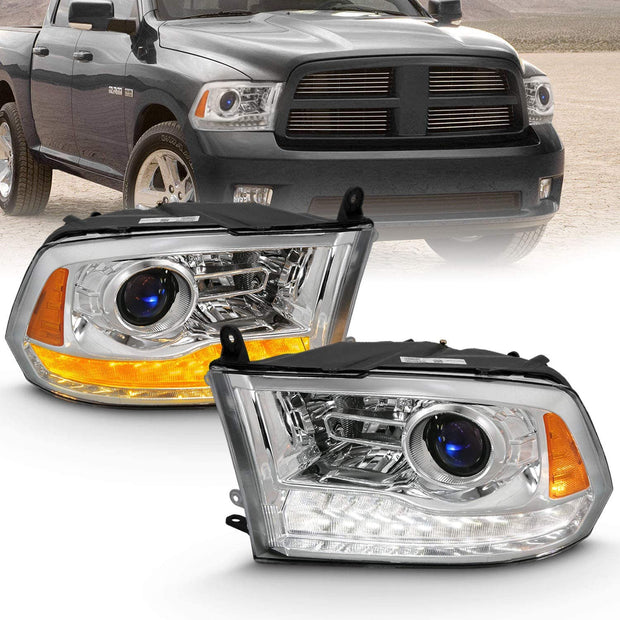 Amerilite LED Headlight Bulb Drl Directional For Dodge Ram 1500 2500 3500 Passenger And Driver Side - JSI Racing 
