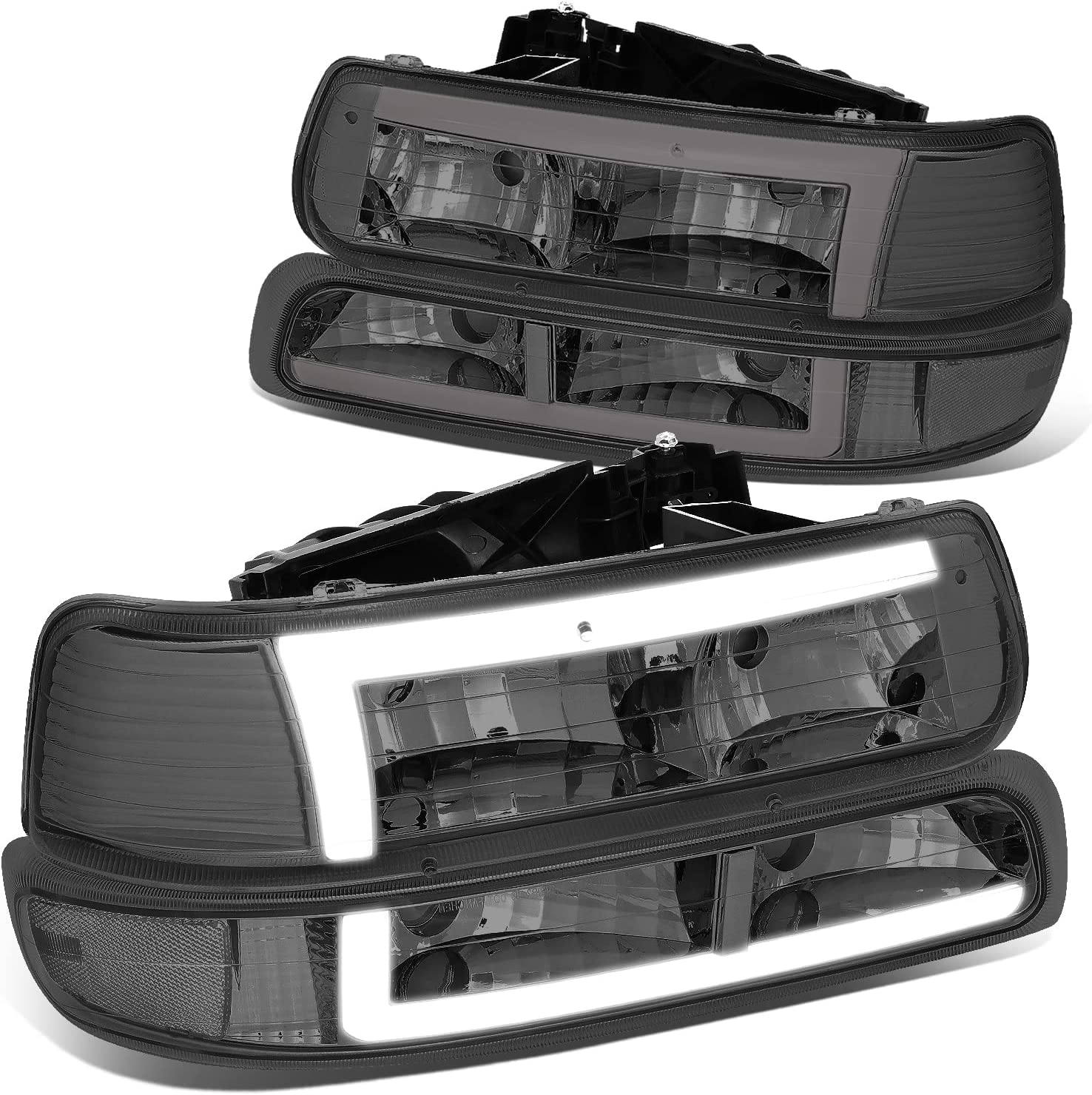 Adn Motoring Hlohcs994psmab Driver And Passenger Side Headlight Assembly - JSI Racing 