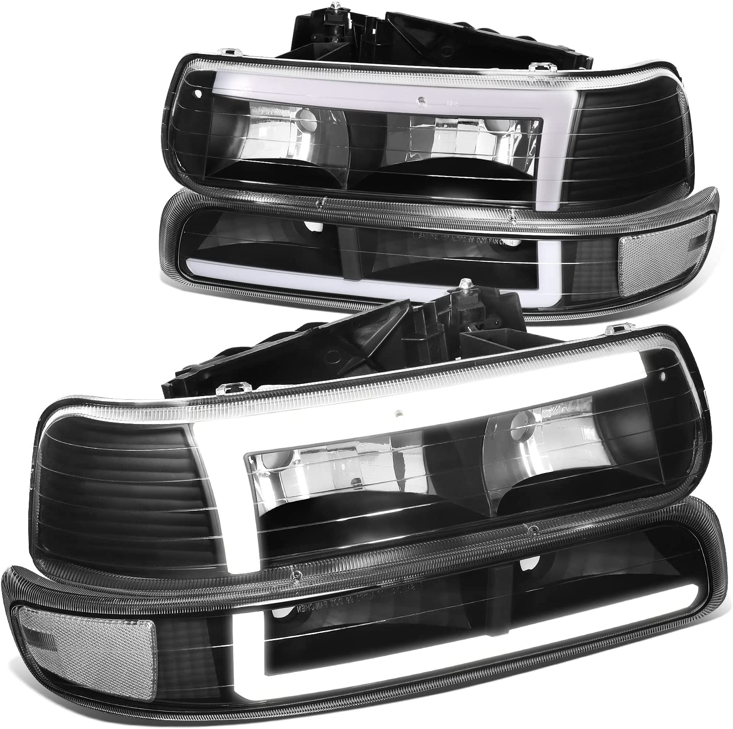 Adn Motoring Hlohcs994psmab Driver And Passenger Side Headlight Assembly - JSI Racing 