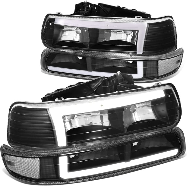Adn Motoring Hlohcs994psmab Driver And Passenger Side Headlight Assembly - JSI Racing 