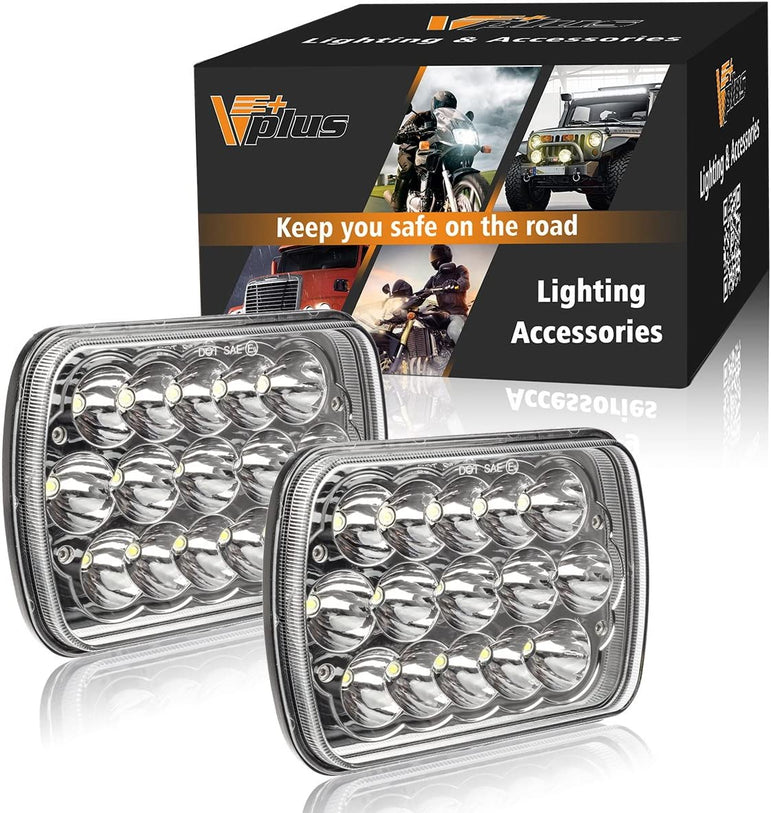 5x7 7x6 Rectangle Headlights - JSI Racing 