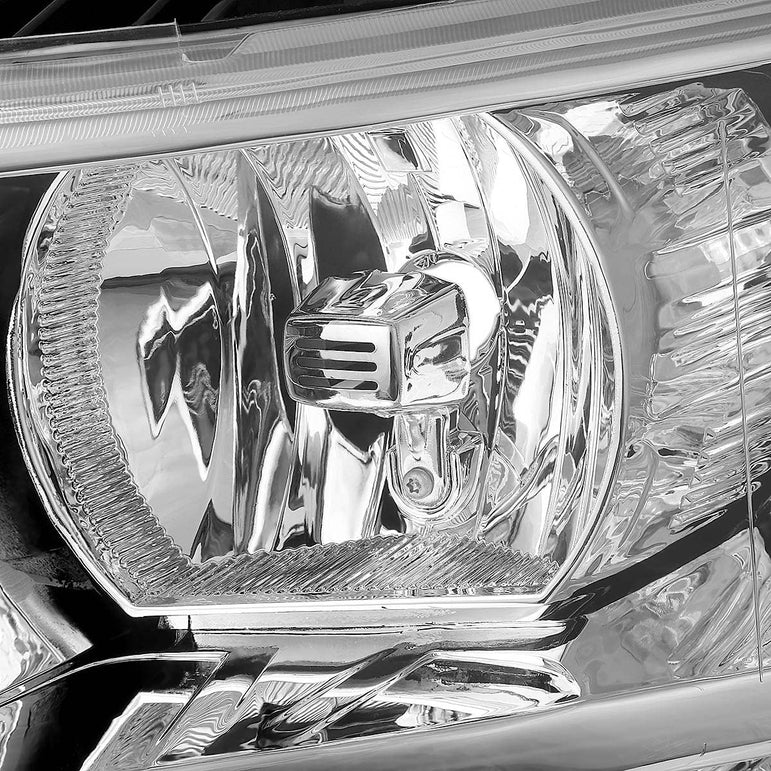 Dna Motoring Hlohcsil07cham Chrome Amber Headlights Compatible With 0713 Silverado 15002500 Hd 3500 1500 - JSI Racing 