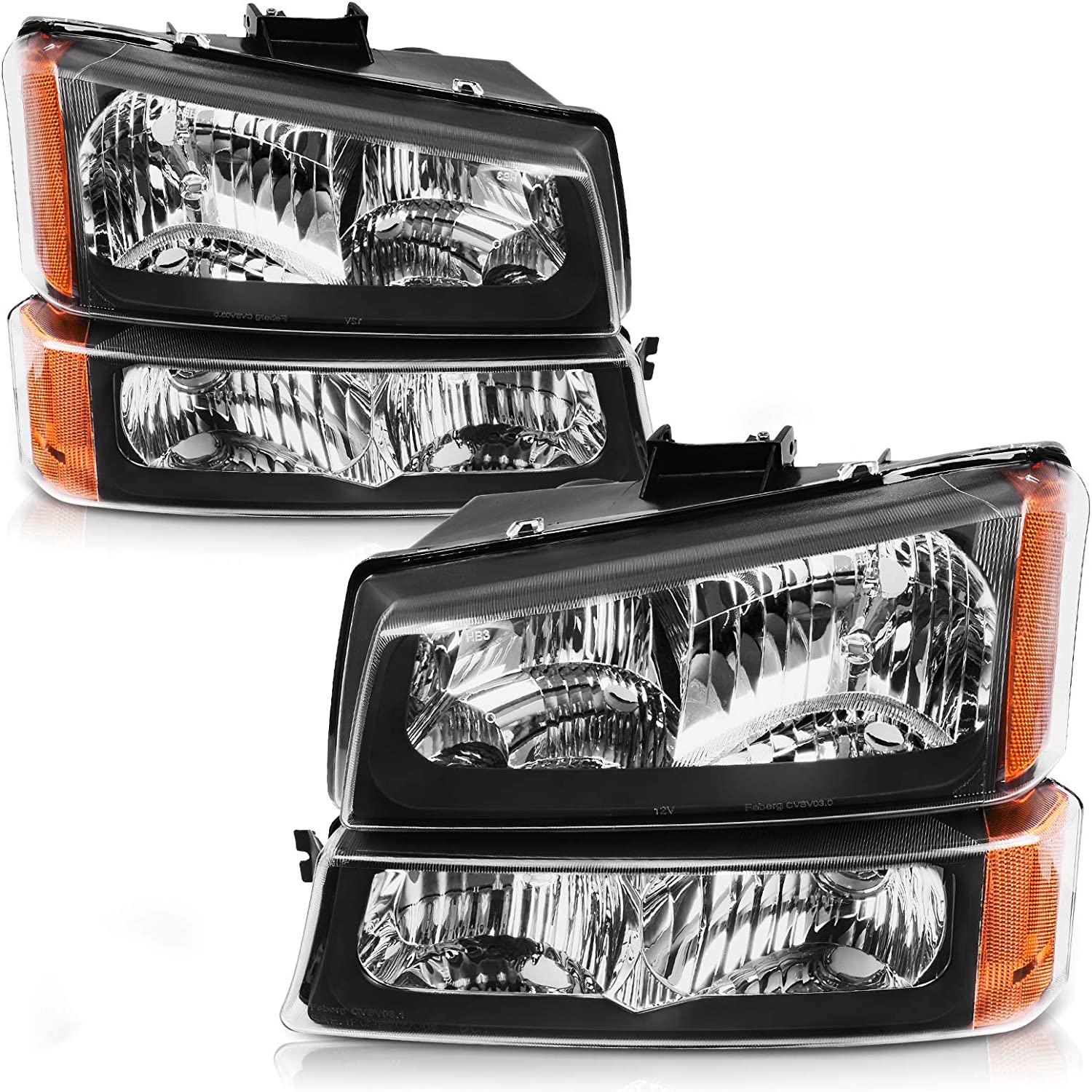 AutoSAVER88 Compatible Headlight Assembly (Not Compatible with Body Cladding Models) - JSI Racing 