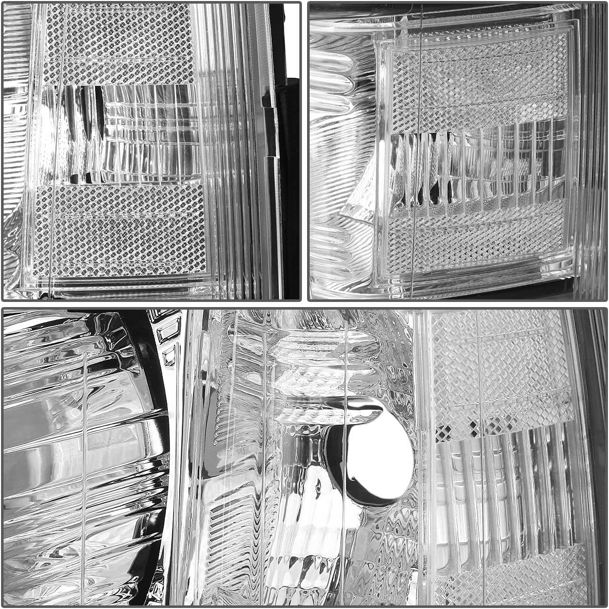 Dna Motoring Hlohcsil07chcl1 Chrome Housing Headlights Compatible With 0713 Silverado 15002500 Hd 3500 1500 - JSI Racing 
