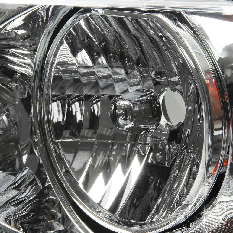 Dna Motoring Hlohf1504cham Headlight Assembly Driver And Passenger Side - JSI Racing 