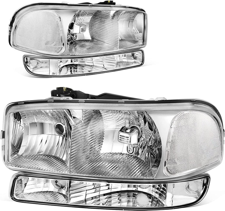 AmeriLite 2013-2015 Altima 4Dr Sedan Replacement Headlights Pair Halogen Type - Driver and Passenger Side - JSI Racing 