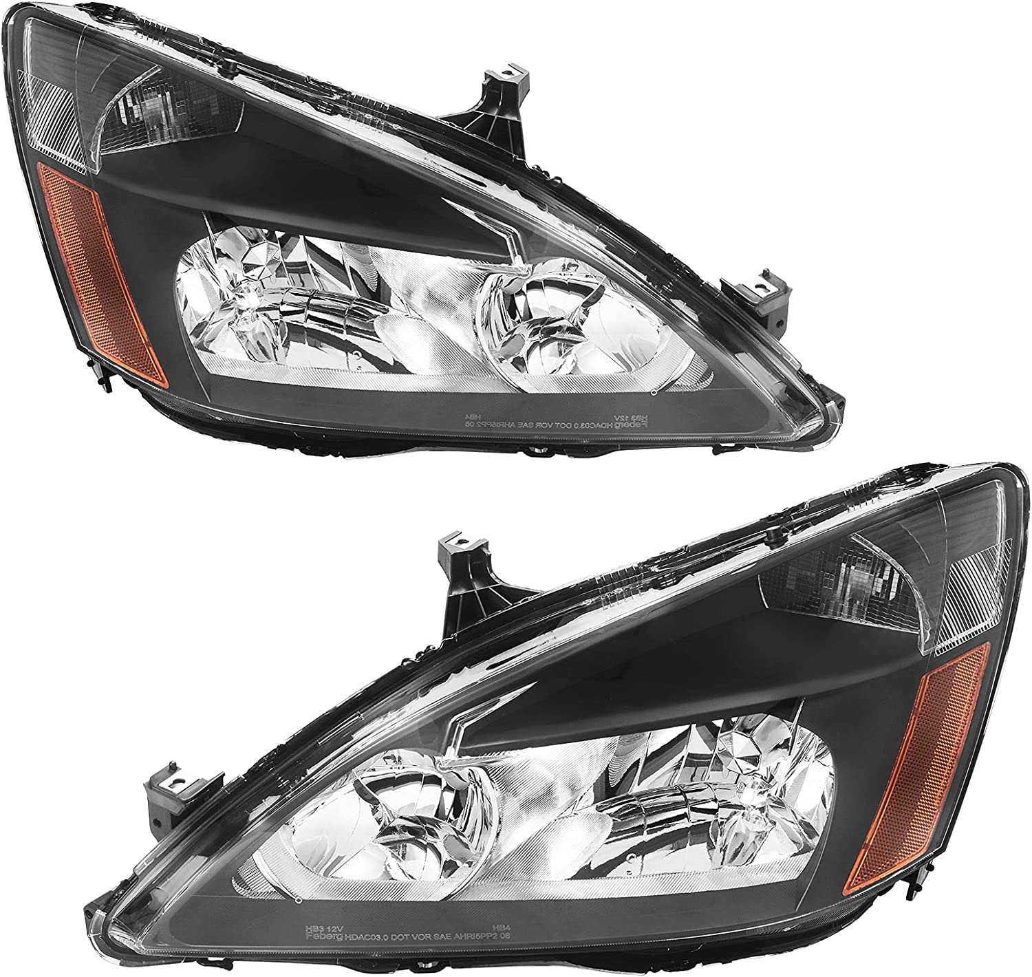 NTXGlow Factory Headlight (03-07 Honda Accord) - JSI Racing 