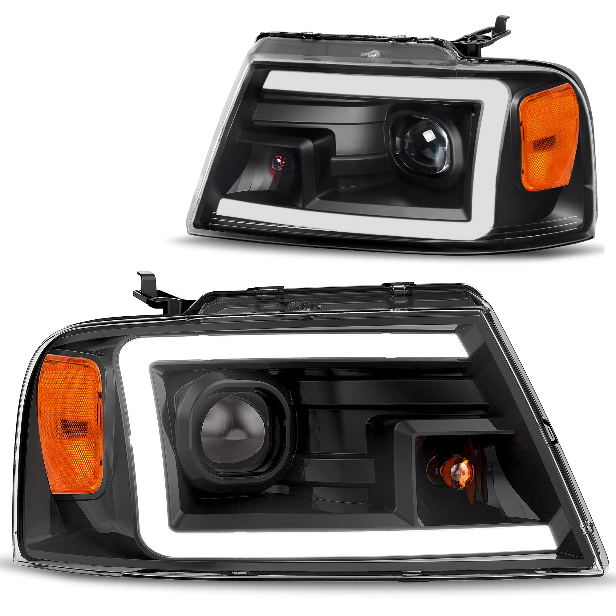 NTXGLOW LED headlights (2004-2008 Ford F150) - JSI Racing 