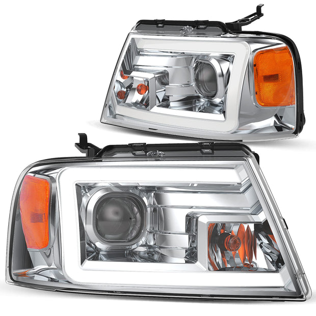 2004-2008 Ford F150 Drl Chrome Housings - JSI Racing 
