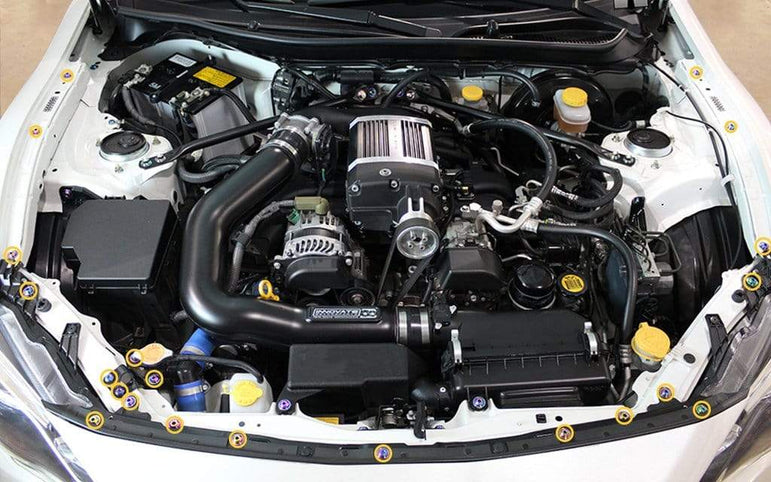 Stage 1 Titanium Hardware Engine Bay Kit - BRZ/GT86/FR-S (2013-2020) - JSI Racing 