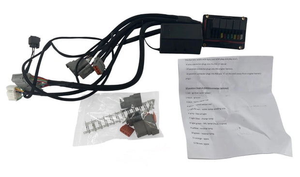 MRC Racing Components K Series Chassis Adapter Race Relay Fuse Box Lead Harness K20 K24 MRC Racing Components