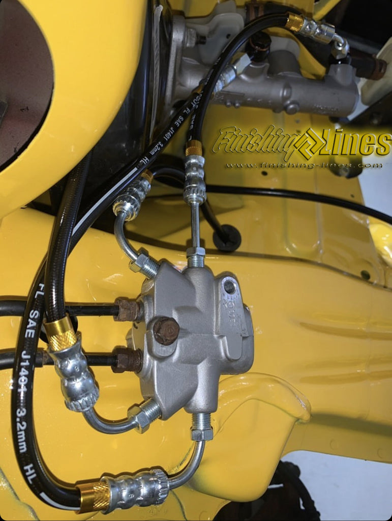 Finishing Lines 8th/9th Gen Civic ABS Delete Brake Line Kit - JSI Racing 