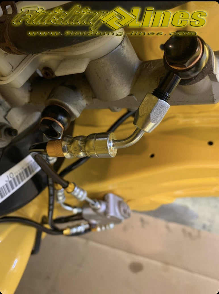 Finishing Lines 8th/9th Gen Civic ABS Delete Brake Line Kit - JSI Racing 