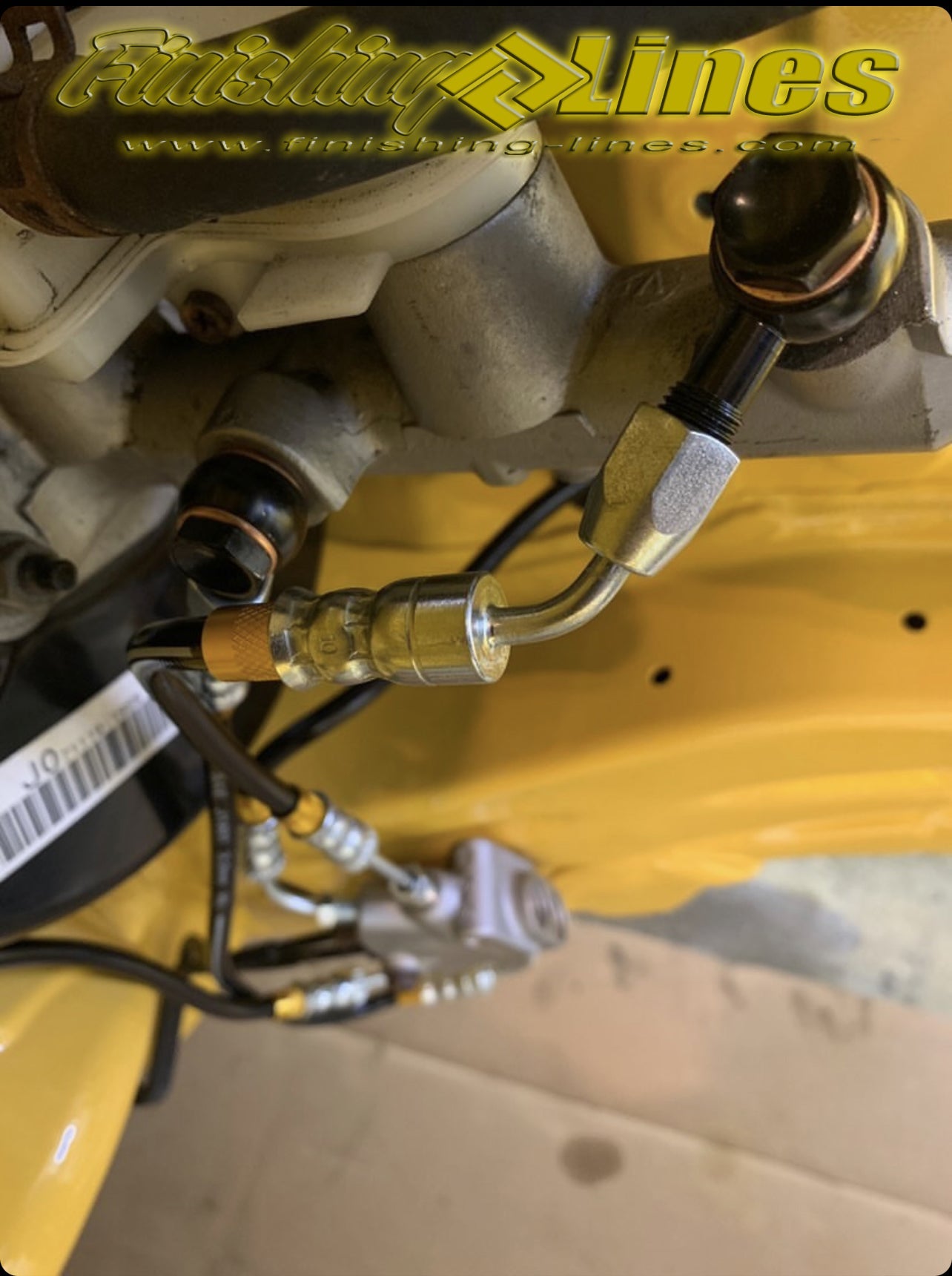 Finishing Lines 8th/9th Gen Civic ABS Delete Brake Line Kit - JSI Racing 