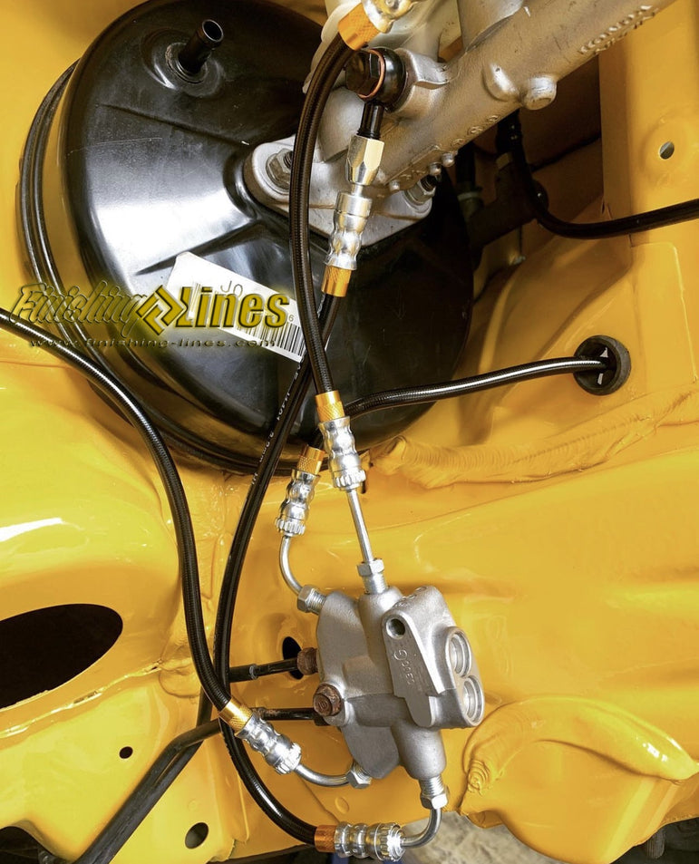Finishing Lines 8th/9th Gen Civic ABS Delete Brake Line Kit - JSI Racing 