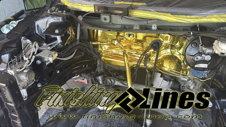 Finishing Lines 8th/9th Gen Civic Turbo Brake Line Relocation Kit - JSI Racing 