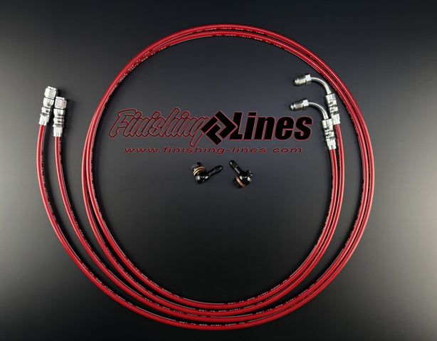 Finishing Lines 8th/9th Gen Civic Turbo Brake Line Relocation Kit - JSI Racing 