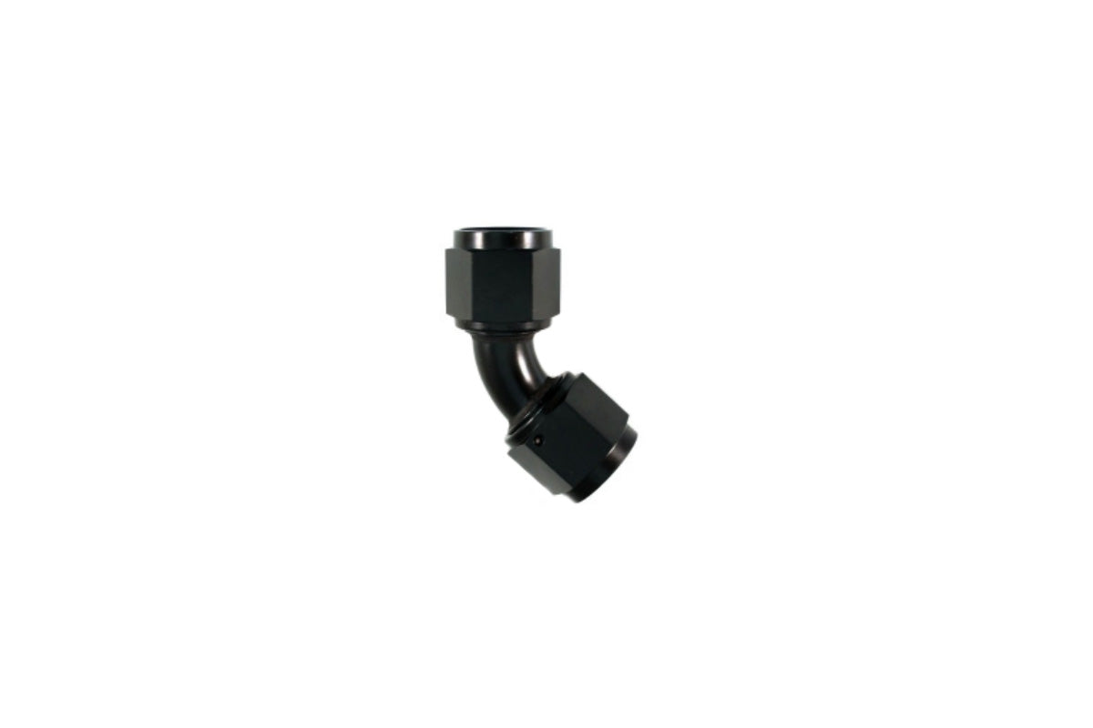 RaceFlux 45-Degree Double Swivel Seal Female Union Fitting