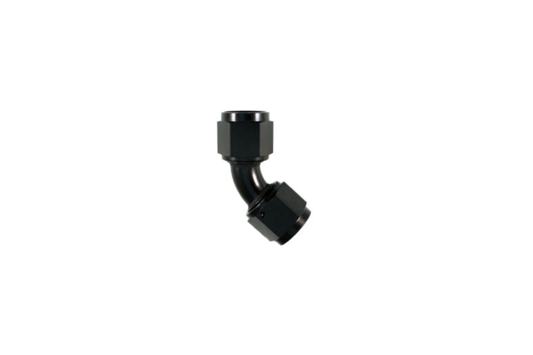 RaceFlux 45-Degree Double Swivel Seal Female Union Fitting