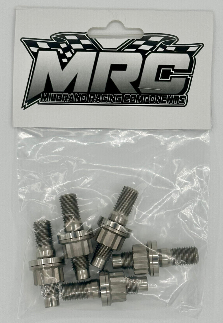 MRC Racing Components Honda K Series 54mm Raw Titanium Exhaust Stud Kit MRC Racing Components