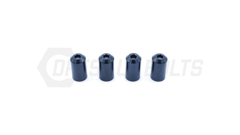 Dress Up Bolts Bullet Titanium Valve Stem Caps - Set of 4 - JSI Racing 