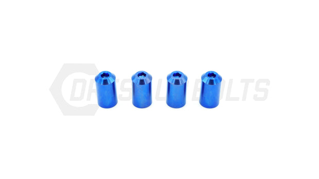 Dress Up Bolts Bullet Titanium Valve Stem Caps - Set of 4 - JSI Racing 