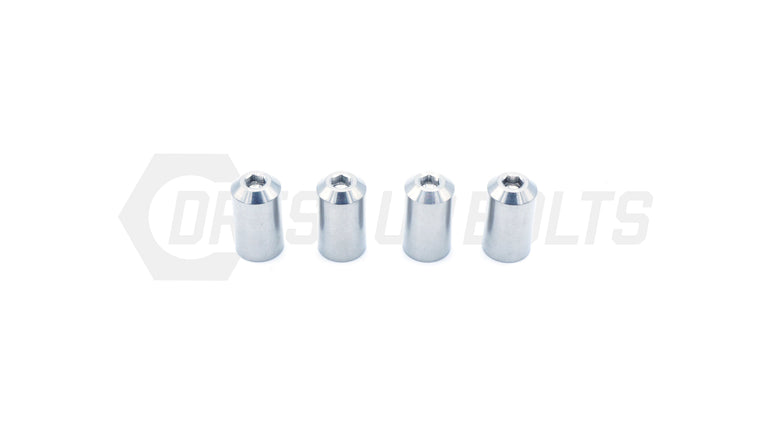 Dress Up Bolts Bullet Titanium Valve Stem Caps - Set of 4 - JSI Racing 