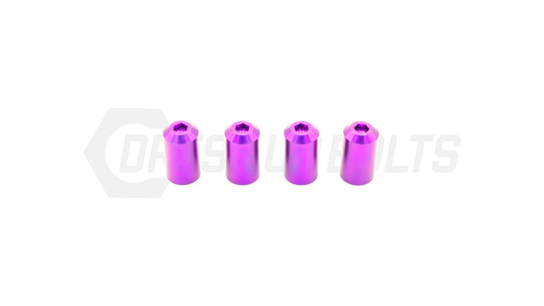Dress Up Bolts Bullet Titanium Valve Stem Caps - Set of 4 - JSI Racing 