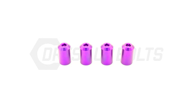 Dress Up Bolts Bullet Titanium Valve Stem Caps - Set of 4 - JSI Racing 