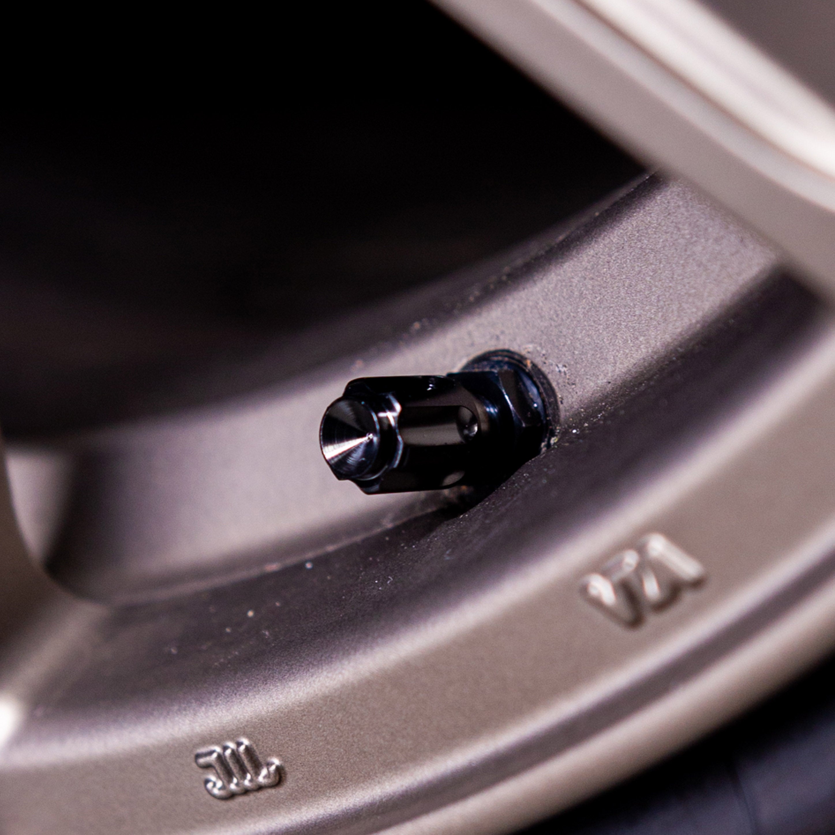 Titanium Gear Valve Stem Cap - JSI Racing 