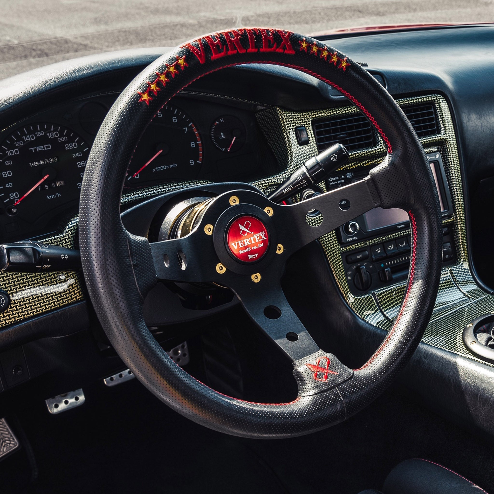 Titanium Hardware Steering Wheel Kit - Countersunk Design - JSI Racing 