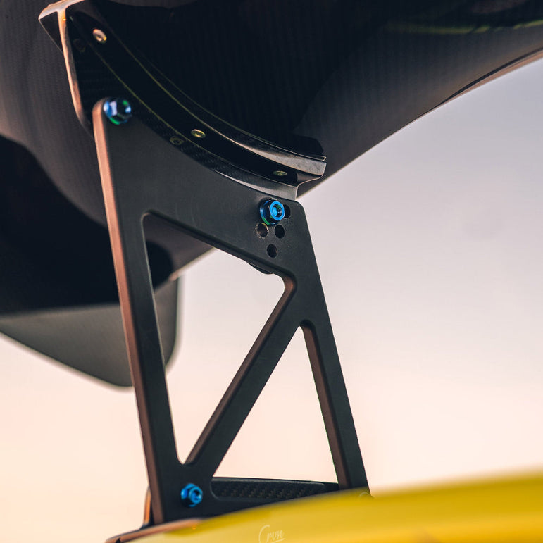 Titanium Hardware Wing Kit - APR GTC-300 STI Spec Wing - JSI Racing 
