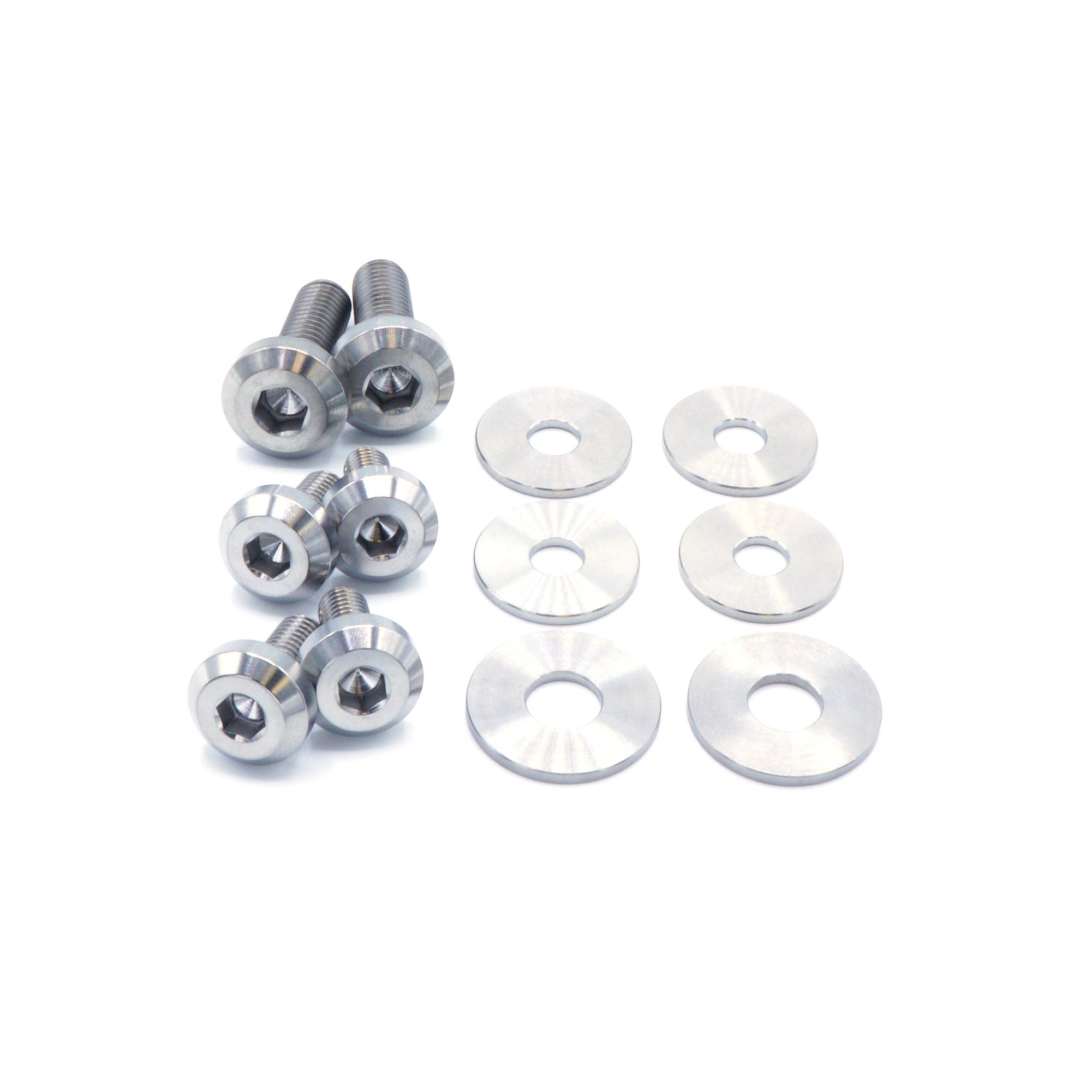 Titanium Hardware Kit - Verus Engineering Turbo Heat Shield (Toyota Supra MKV) - JSI Racing 