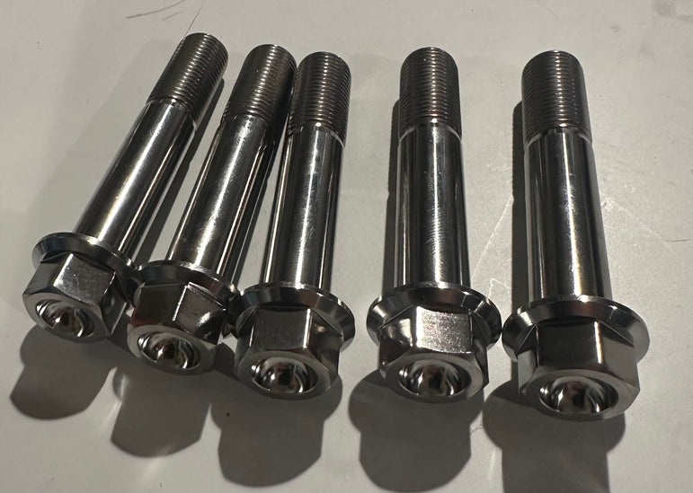 MRC Racing Components Raw Titanium Transmission to Engine Bolt Kit B/D Series MRC Racing Components