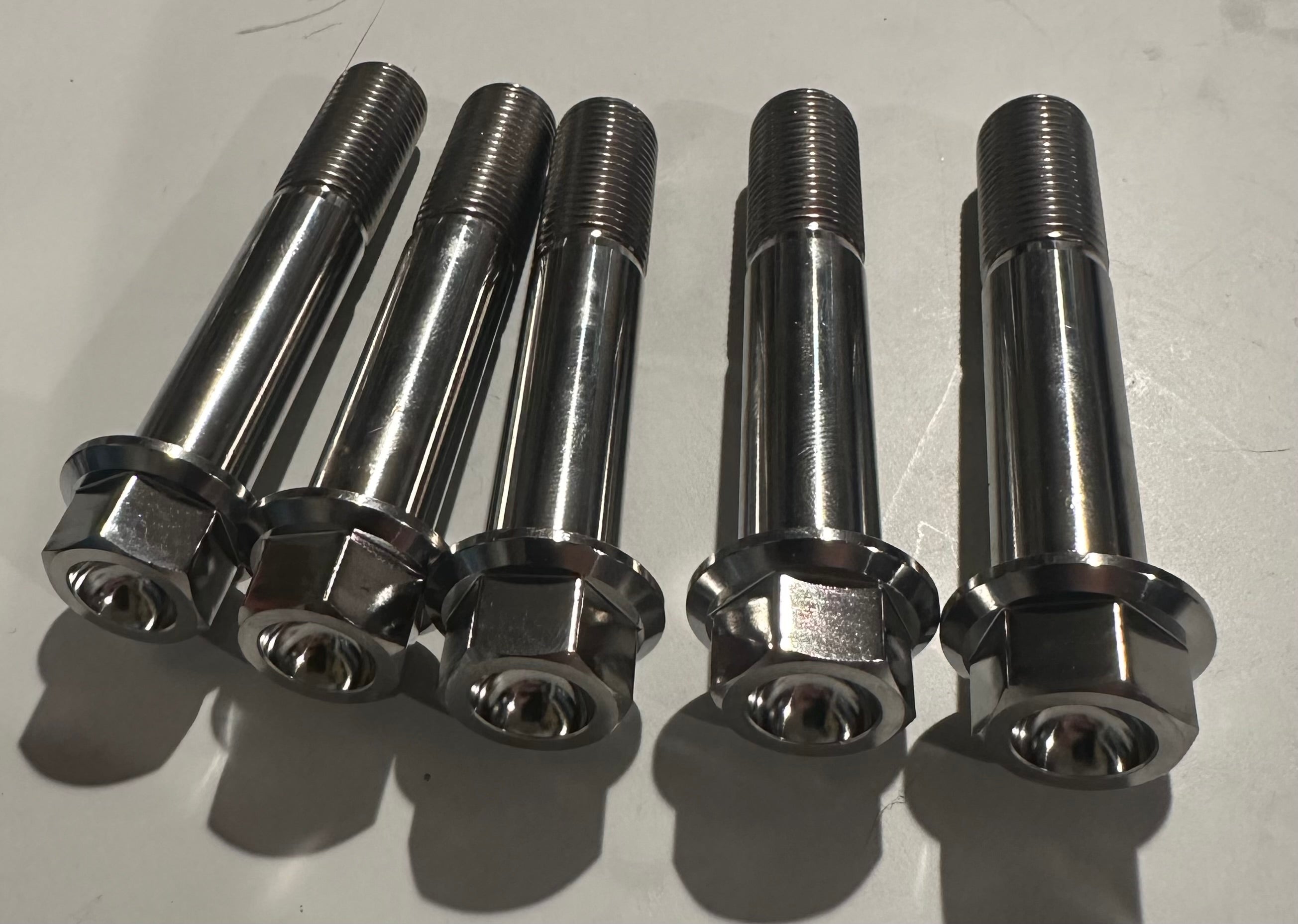 MRC Racing Components Raw Titanium Transmission to Engine Bolt Kit B/D Series MRC Racing Components