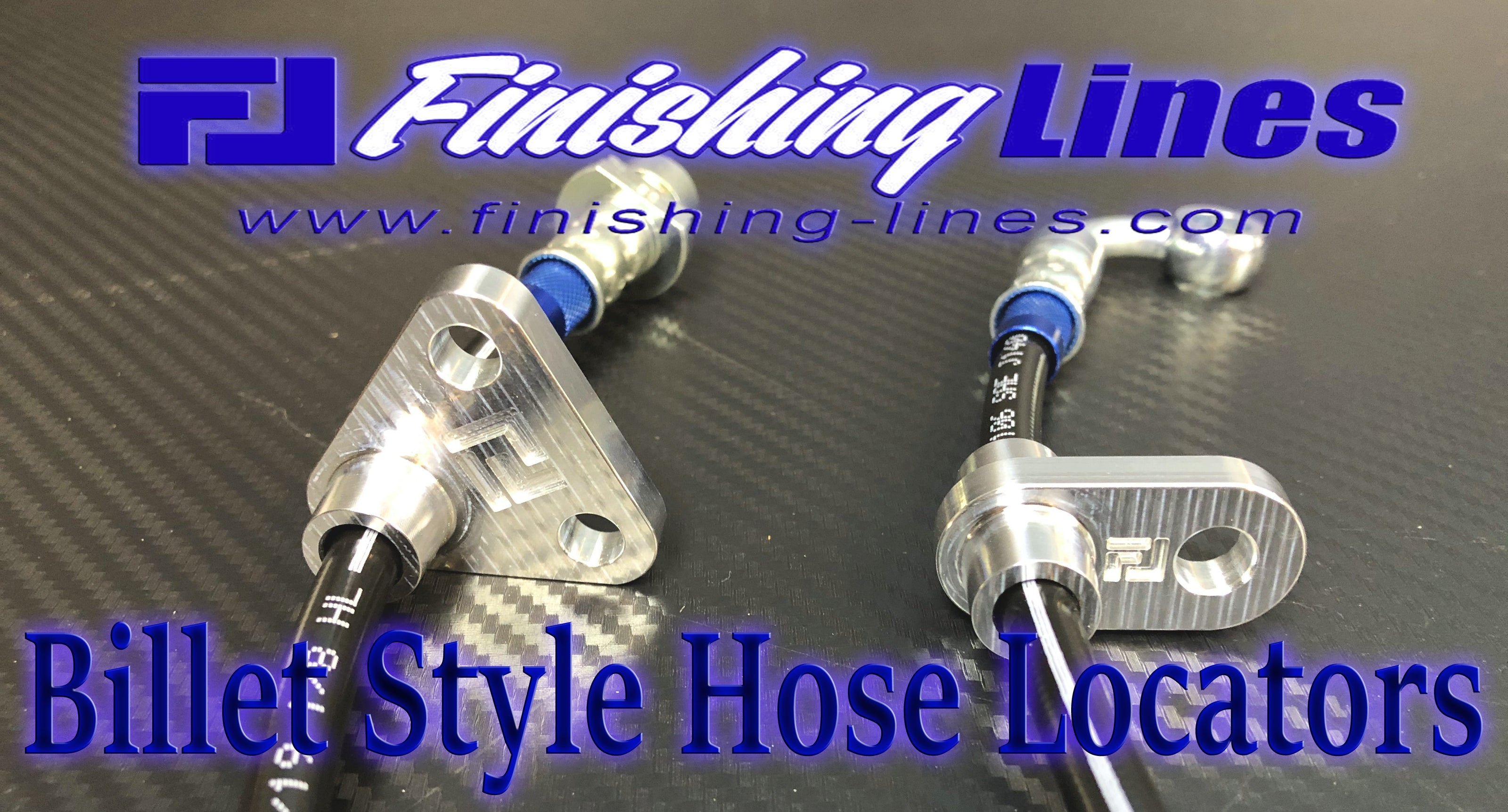 Finishing Lines DC2 Caliper Hose Pair – Aftermarket Calipers (1/8