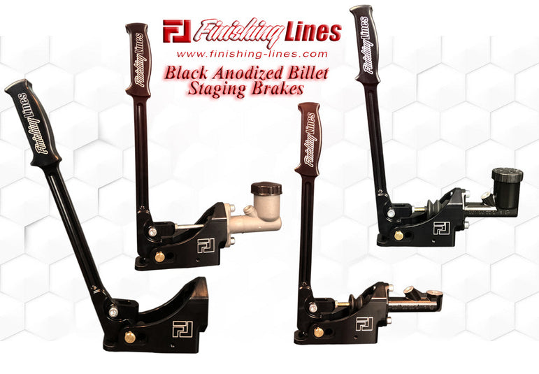Finishing Lines Black Edition Billet Hand Brake - JSI Racing 