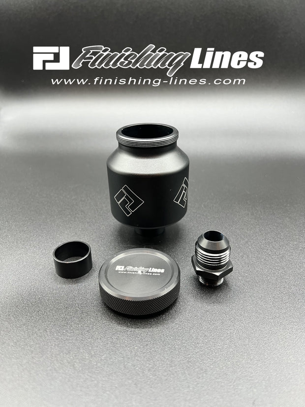 Finishing Lines Black Billet Reservoir Kit – Wilwood Master Cylinder - JSI Racing 