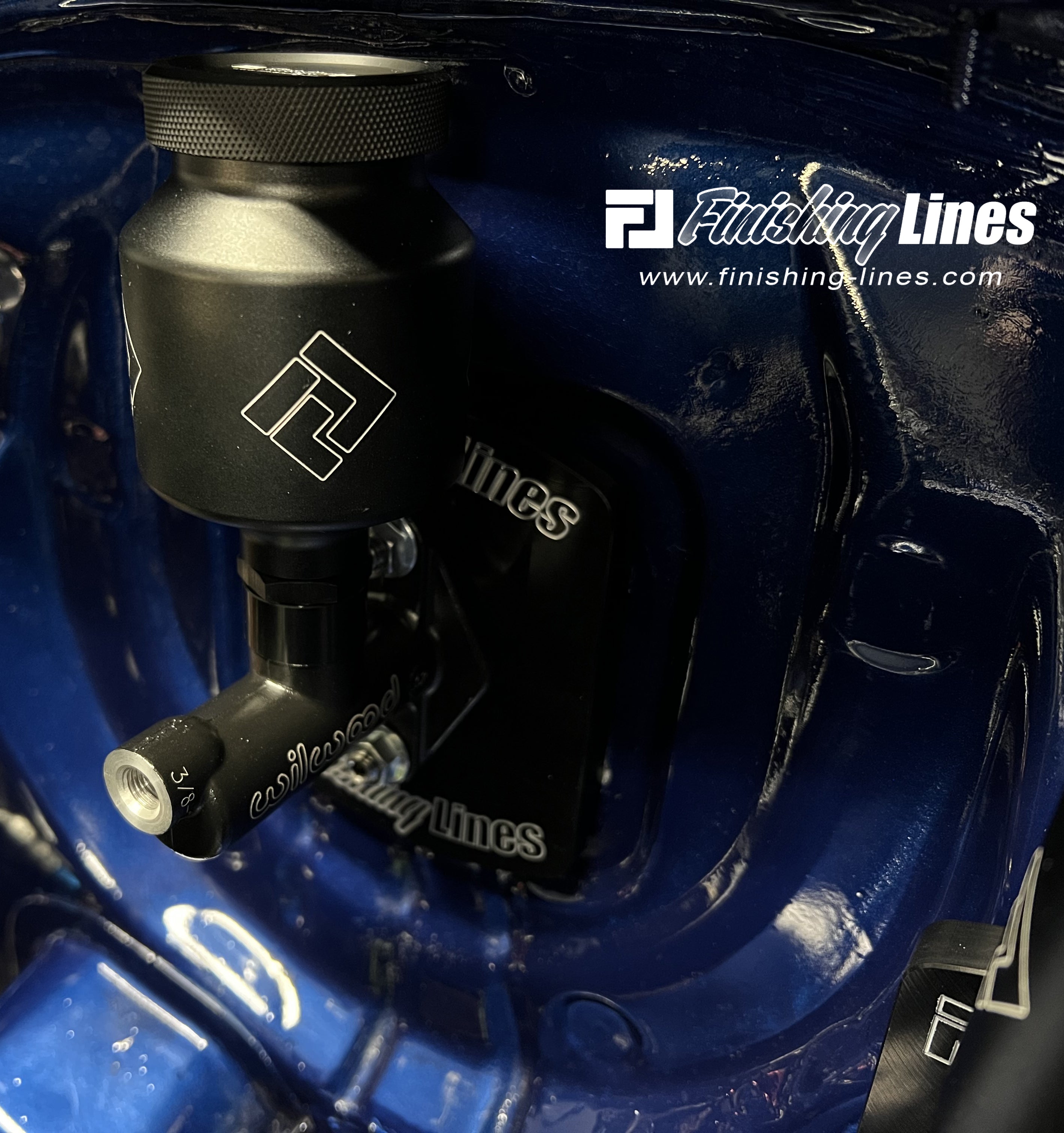 Finishing Lines Brake Booster Delete V2 – Black (Honda/Acura) - JSI Racing 