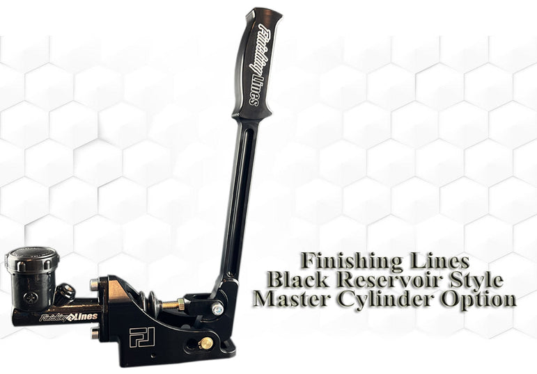 Finishing Lines Black Edition Billet Hand Brake - JSI Racing 
