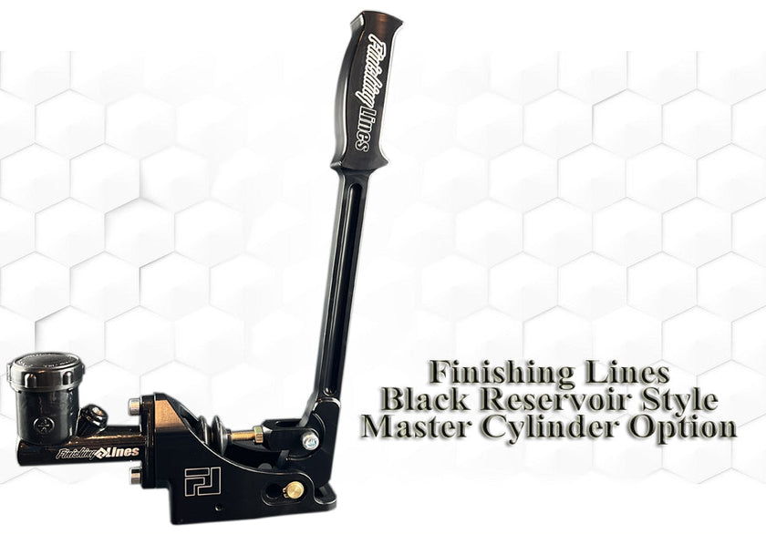 Finishing Lines Black Edition Billet Hand Brake - JSI Racing 