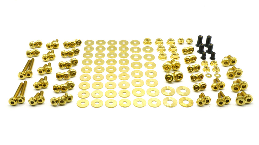 Stage 2 Titanium Hardware Engine Bay Kit - BMW E9X 335i (2007-2013) - JSI Racing 