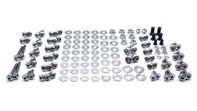 Stage 2 Titanium Hardware Engine Bay Kit - BMW E9X 335i (2007-2013) - JSI Racing 